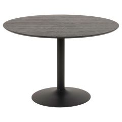 Söögilaud IBIZA D110xH74cm, must