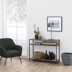 Konsoollaud SEAFORD 100x35xH79cm, tamm