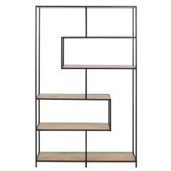 Riiul SEAFORD 114x35xH185cm, tamm