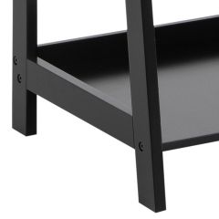 Riiul WALLY 5-ne, H180cm, must