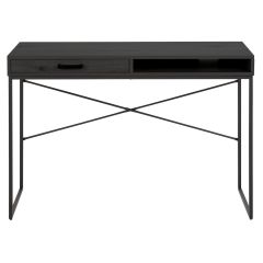 Kirjutuslaud SEAFORD 110x45xH75cm, must
