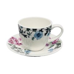 Tass/alustaldrik LILIAN D14,5xH8cm 200ml