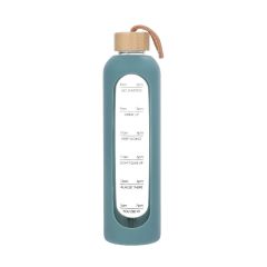 Joogipudel GLASS H28cm 1L, klaasist, roh