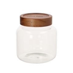 Klaaspurk RIVA D13xH14cm 1300ml akaatsia