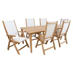 Söögilauakomplekt MALDIVE 6-kokkupandava
