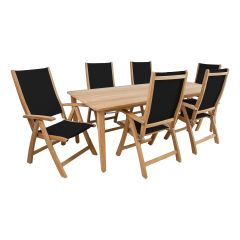 Söögilauakomplekt MALDIVE 6-kokkupandava