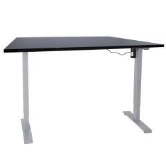 Töölaud ERGO 1-mootoriga 140x80cm, must/