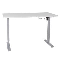 Töölaud ERGO 1-mootoriga 140x70cm, valge
