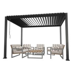 Varikatus MIRADOR 3x4xH2,5m textilene se