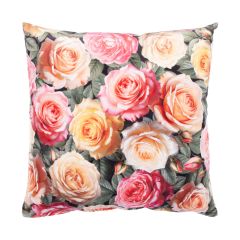Padi HOLLY 45x45cm, romantiline roos