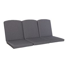 Kiigepadjad FRANCO 116x54xH7cm, tumehall, 3tk