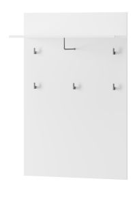 Seinanagi riiuliga Selene 20, 79x40xK119 cm, valge
