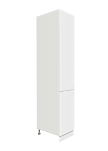 Köögi kõrge põrandakapp Bonn 2D14K 40 +Cargo, 40x56,5xK207 cm, valge