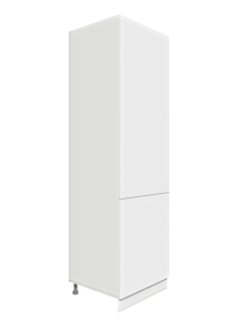 Köögi kõrge põrandakapp D14-DP-207, 60x56,5xK207 cm, valge