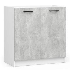 Köögi põrandavalamukapp Olivia S80ZL, 80x46xK82 cm, betoon