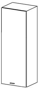 Köögi seinakapp Elin W 45-108, 45x32xK108 cm