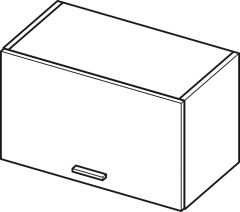 Köögi seinakapp Elin WO 6-50 SLIM, 60x32xK50 cm