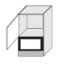 Köögi seinakapp mikrolaineahjule Optimum W4 MK 60, 60x32,5xK96 cm