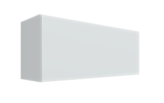 Köögi seinakapp W4B 80, 80x32,5xK36 cm, valge