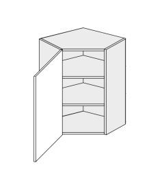Köögi seinanurgakapp Optimum W10 60, 60x60xK72 cm
