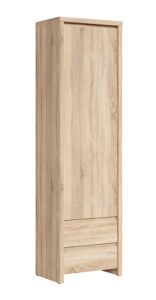 Kappriiul Kaspia S128-REG1D2S, 56x40,5xK200,5 cm, sonoma tamm