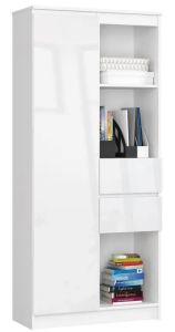Kappriiul R80 CLP R15, 80x35xK180 cm, valge läikega