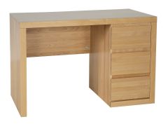 Kirjutuslaud BR403, 120x60xK80 cm, pöök, naturaalne