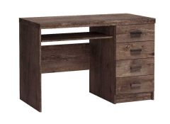 Kirjutuslaud Indianapolis I-16, 60x120xK81,5 cm, tume tuhapuit