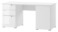 Kirjutuslaud Selene 15, 158x67xK76 cm, valge