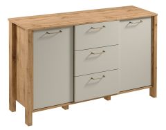 Kummut Indygo K2D3S, 138x40xK81 cm, beež