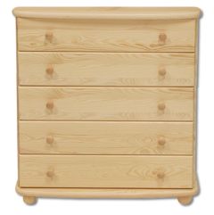 Kummut KD151, 85x42xK92 cm, mänd, naturaalne