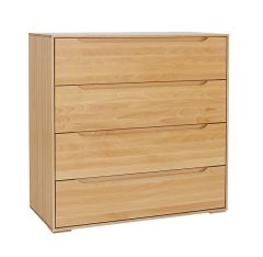 Kummut KD424, 90x41xK88 cm, pöök, naturaalne