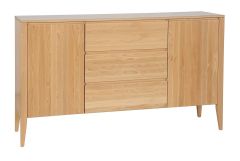 Kummut KD430, 165x43xK95 cm, pöök, naturaalne