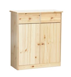 Kummut Mario 5, 78x35xK89 cm, mänd, naturaalne