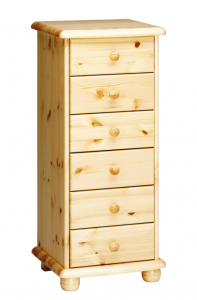 Kummut Marks 1, 46x40xK109 cm, mänd, naturaalne