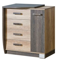 Kummut Romero R14, 80x46xK87 cm, vasakpoolne