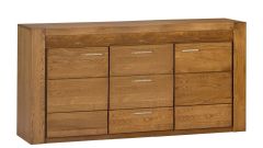 Kummut Velvet 47, 181x42xK88 cm, tamm rustikal