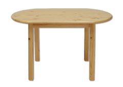 Ovaalne söögilaud ST106, mänd, naturaalne