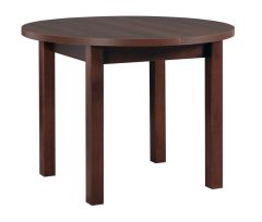 Pikendatav söögilaud Poli 4, 100-180x100xK76 cm, pähkel + pähkel