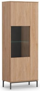 Vitriinkapp Querty WIT70, Hickory