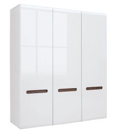 Riidekapp Azteca Trio S504-SZF3D 21-18 BI BIP, 180x57xK210 cm