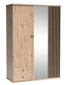Riidekapp Cali C-23, 150x60xK213 cm, artisan tamm