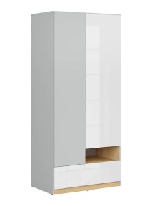 Riidekapp Nandu S441-SZF2D1S, 90x55xK200,5 cm