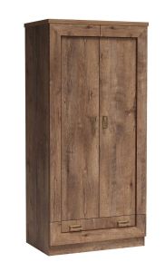 Riidekapp Tadeusz T7, 90x57xK190 cm, Dab lefkas