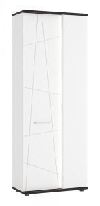Riidekapp Venezia VENS01, 76,1x40xK200 cm, parempoolne