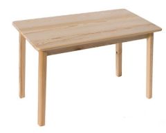 Söögilaud Ain, 100x55xK75 cm, mänd, naturaalne