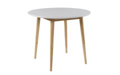 Söögilaud Vento, 90xH75 cm, valge