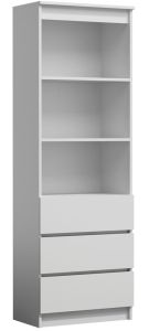 Sahtlitega riiul Olimp RS60, 60x35xK180 cm, valge