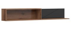 Seinariiul Forn S471-POL 160, 160x22xK25 cm, Delano tamm + must matt