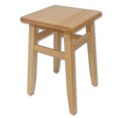 Taburet KT249, 29x29xK45 cm, pöök, naturaalne